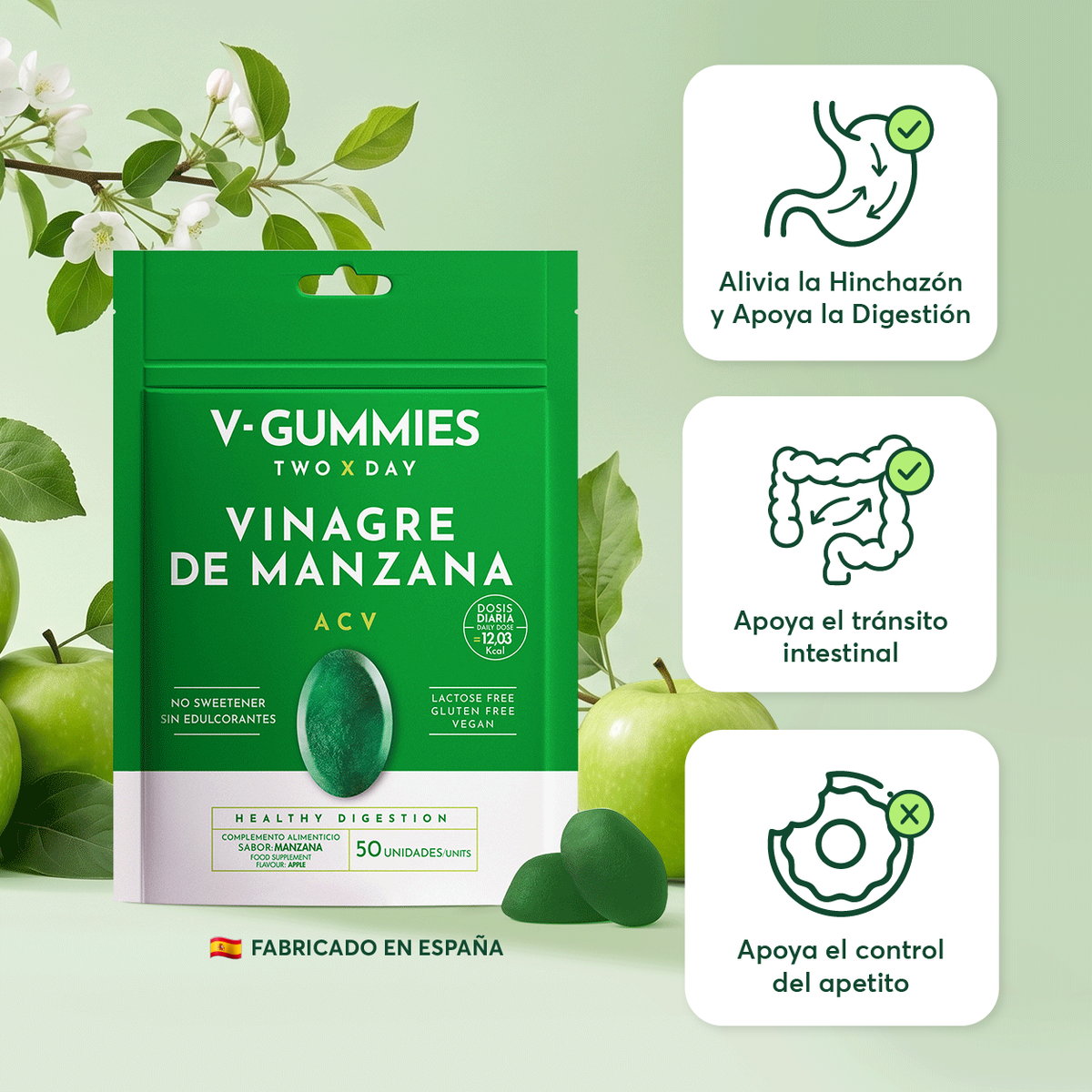 V-Gummies | Gominolas Vinagre de Manzana