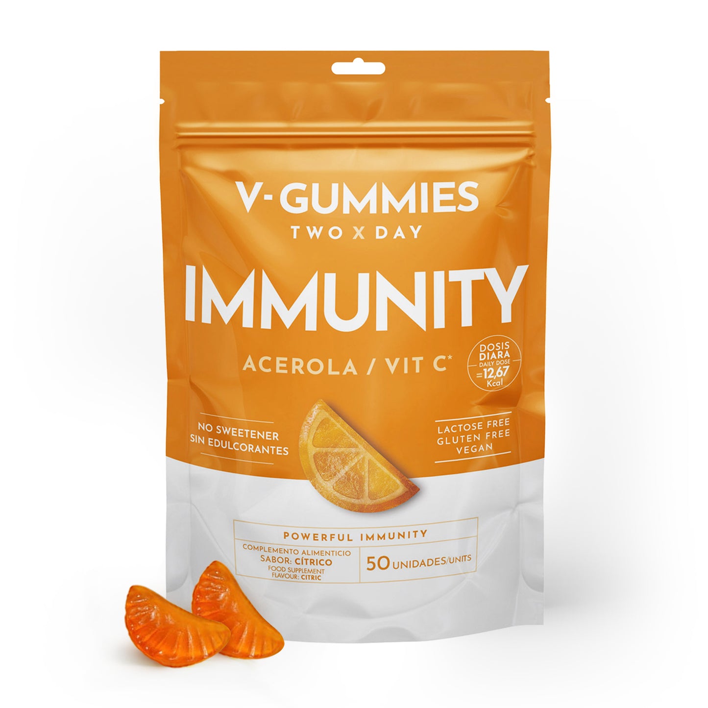 IMMUNITY V-Gummies | Fortalece Sistema Inmunitario y Activa las Defensas