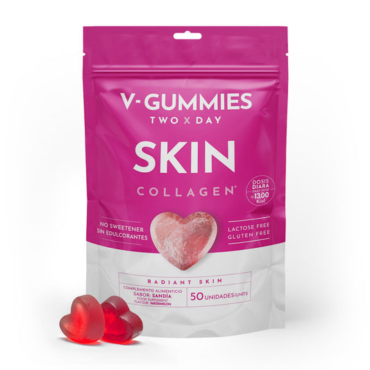 SKIN V-Gummies | Reduce Signos Envejecimiento de la Piel