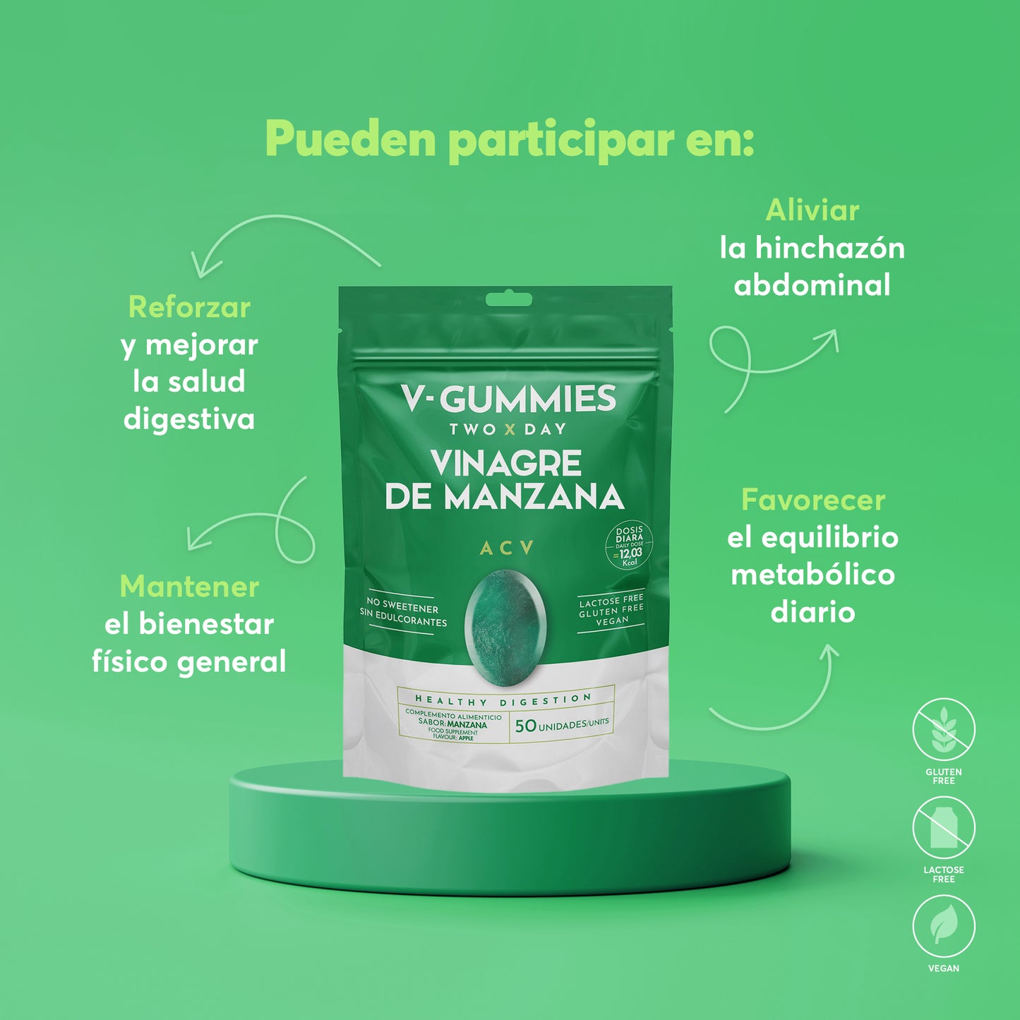 V-Gummies | Gominolas Vinagre de Manzana