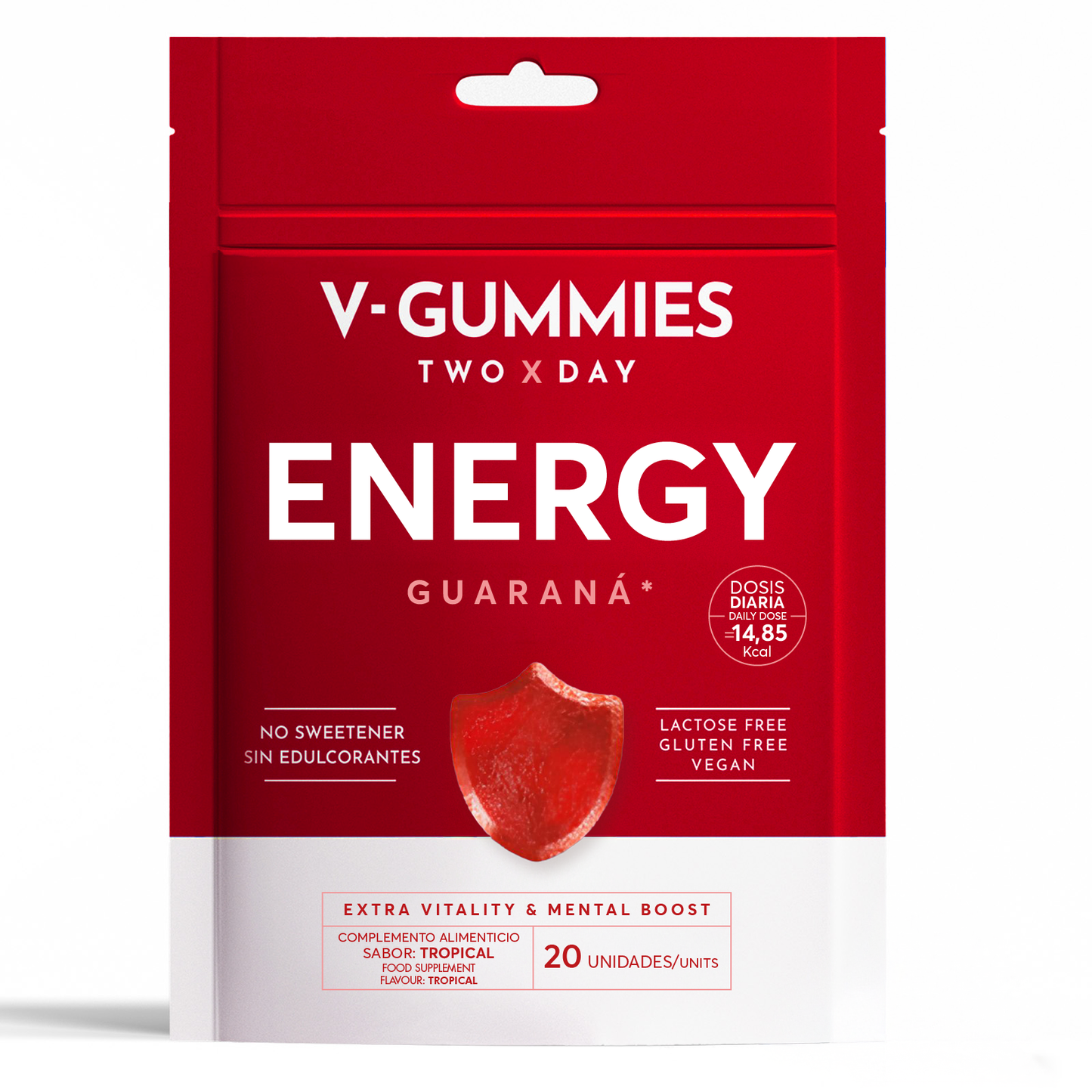Energy V-Gummies · Regalo Suscripción · Sobre 20 unidades