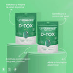 Pack 3 DTOX V-Gummies | Gominolas Vinagre de Manzana y Jengibre para Salud Digestiva