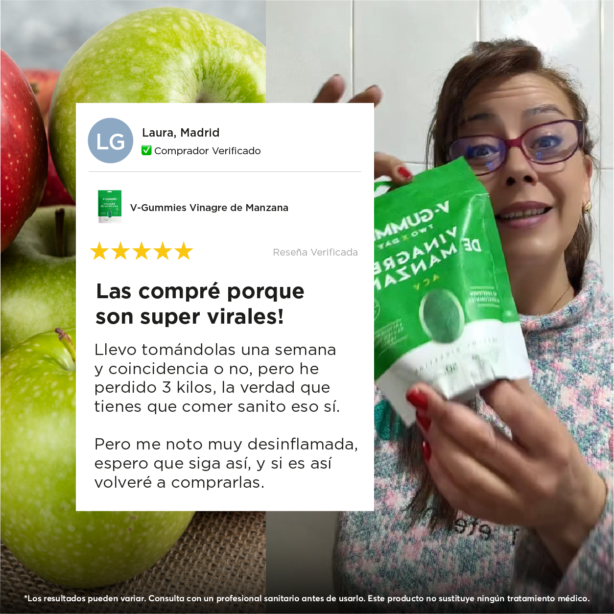 V-Gummies Vinagre de Manzana